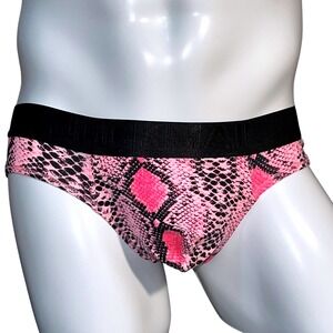 Jockmail Backless Snake Brief Pink Size XL (32-34) JM318‎ NWT
